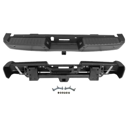 Bumper Assembly Rear w/Max Towing w/Parking Aid w/o Active Park w/Lamps for Ford F-150 2021–2024