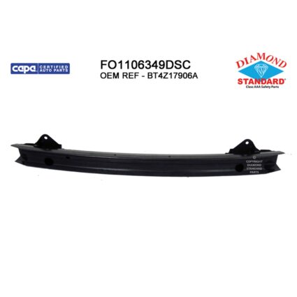 Bumper Cover Reinforcement Rear w/o Towing Pkg CAPA for Ford Edge Lincoln MKX