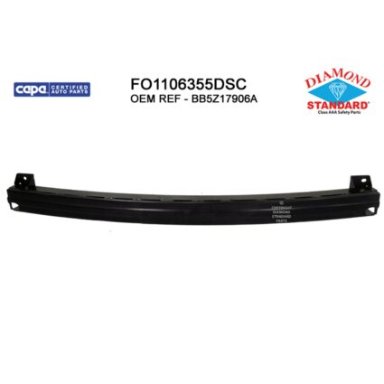 Bumper Cover Reinforcement Rear w/o Towing Pkg UHSS CAPA for Ford Explorer 2011–2019