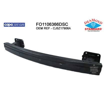 Bumper Cover Reinforcement Rear w/o Towing Pkg CAPA for Ford Escape 2013–2019