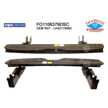 Bumper Cover Reinforcement Rear Low Roof CAPA for Ford Transit-150 2015–2019