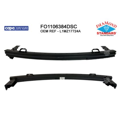 Bumper Cover Reinforcement Rear w/o Towing Pkg CAPA for Ford Explorer Lincoln Aviator