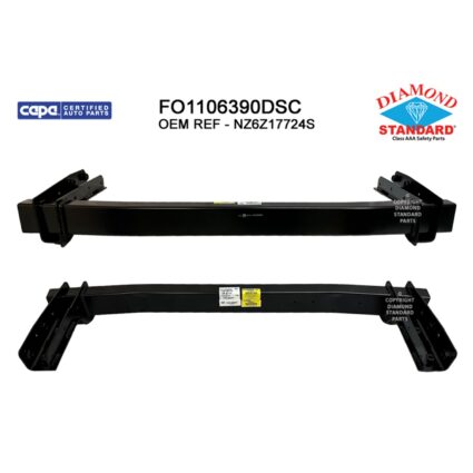 Bumper Cover Reinforcement Rear w/o Towing Pkg CAPA for Ford Maverick 2022–2024