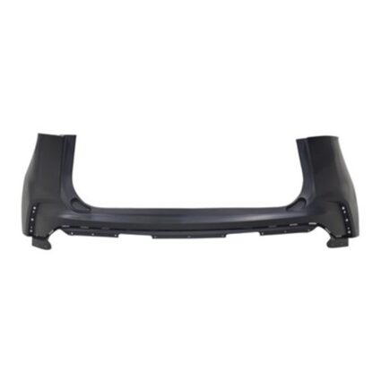 Bumper Cover Rear Upper w/o Active Park Assist Primed CAPA for Ford Edge Titanium SE SEL ST ST-Line 2019–2024
