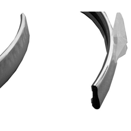 Bumper Impact Strip Rear Upper Chrome for Lincoln Town Car 1995–1997