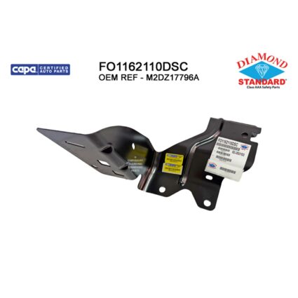 Bumper Support Rear Left Steel Bumper Bracket CAPA for Ford Bronco 2021–2024