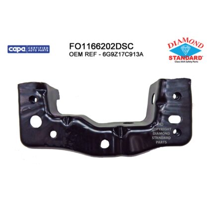 Bumper Bracket Rear Left CAPA for Ford Fusion Lincoln MKZ