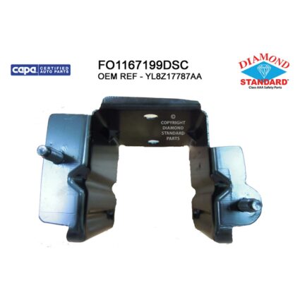 Bumper Bracket Rear Right CAPA for Ford Escape Mercury Mariner
