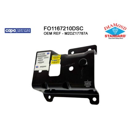 Bumper Bracket Rear Right Steel Bumper CAPA for Ford Bronco 2021–2024