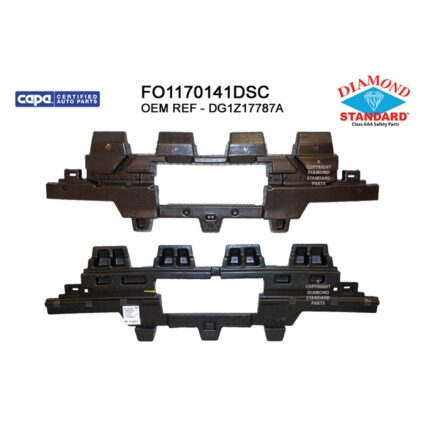 Bumper Impact Absorber Rear CAPA for Ford Police Interceptor Sedan Taurus