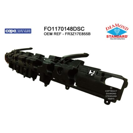 Bumper Impact Absorber Rear CAPA for Ford Mustang 2015–2017