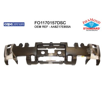 Bumper Impact Absorber Rear w/o Towing Pkg w/o Intelligent Access CAPA for Ford Flex 2010–2019