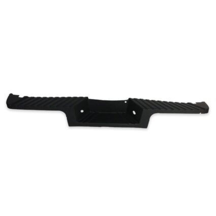 Bumper Step Pad Rear w/o Rear Object Sensors Black for Ford F-250 Super Duty F-350 Super Duty