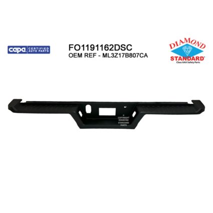 Bumper Step Pad Rear w/Towing Pkg w/o Rear Parking Aid CAPA for Ford F-150 2021–2024