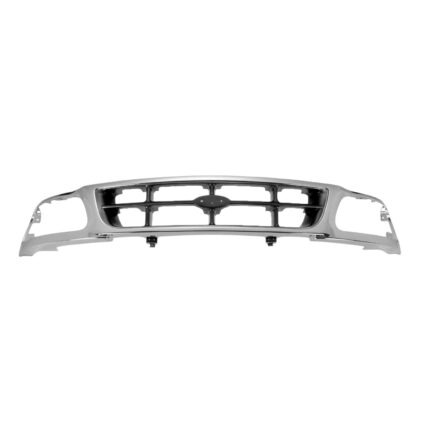 Grille Assembly w/Chrome Trim for Ford F-150 1997–1998