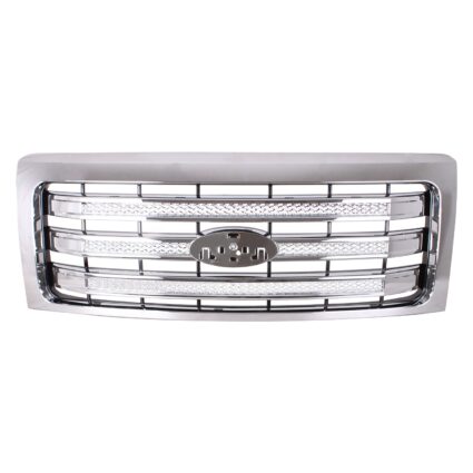 Grille Assembly w/Chrome Pkg CAPA for Ford F-150 Lariat 2013–2014