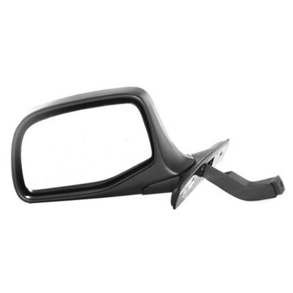 Door Mirror Assembly Left Manual Paddle Design Black for Ford Bronco F-150