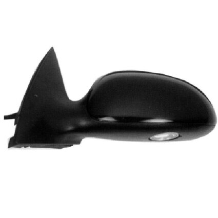 Door Mirror Assembly Left Fixed Design Non-Heated Power Remote w/Puddle Lamp Black for Ford Taurus Mercury Sable