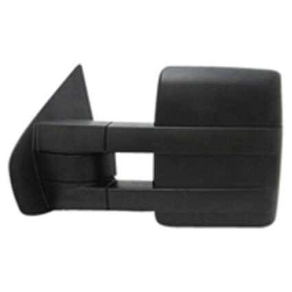 Door Mirror Assembly Left Manual Non-Heated Trailer Tow Type Textured Black for Ford F-150 2004–2014