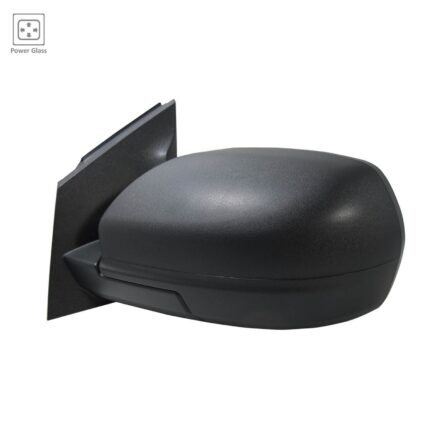 Door Mirror Assembly Left Manual-Folding Textured Black for Ford Edge 2015–2018