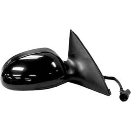 Door Mirror Assembly Right Fixed Design Heated Power Remote w/Puddle Lamp Black for Ford Taurus Mercury Sable