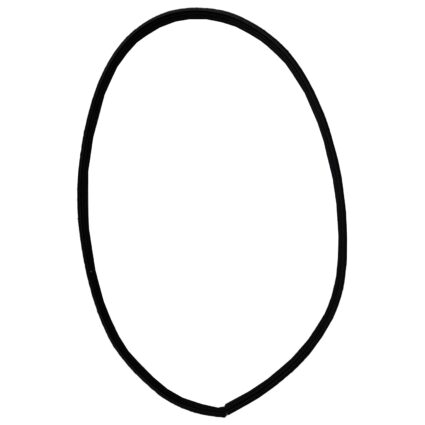 Door Molding Rear Left On Body Weatherstrip for Ford Escape 2013–2019