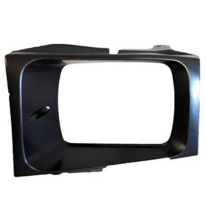 Headlight Door Left w/Sealed Beam Headlamps Silver & Black for Ford F-250 Super Duty F-350 Super Duty
