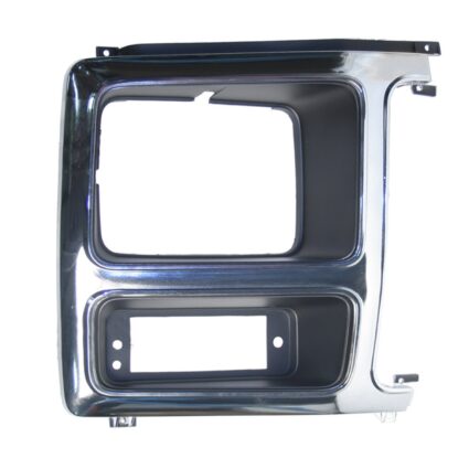 Headlight Door Right Argent & Chrome CAPA for Ford Bronco F-150