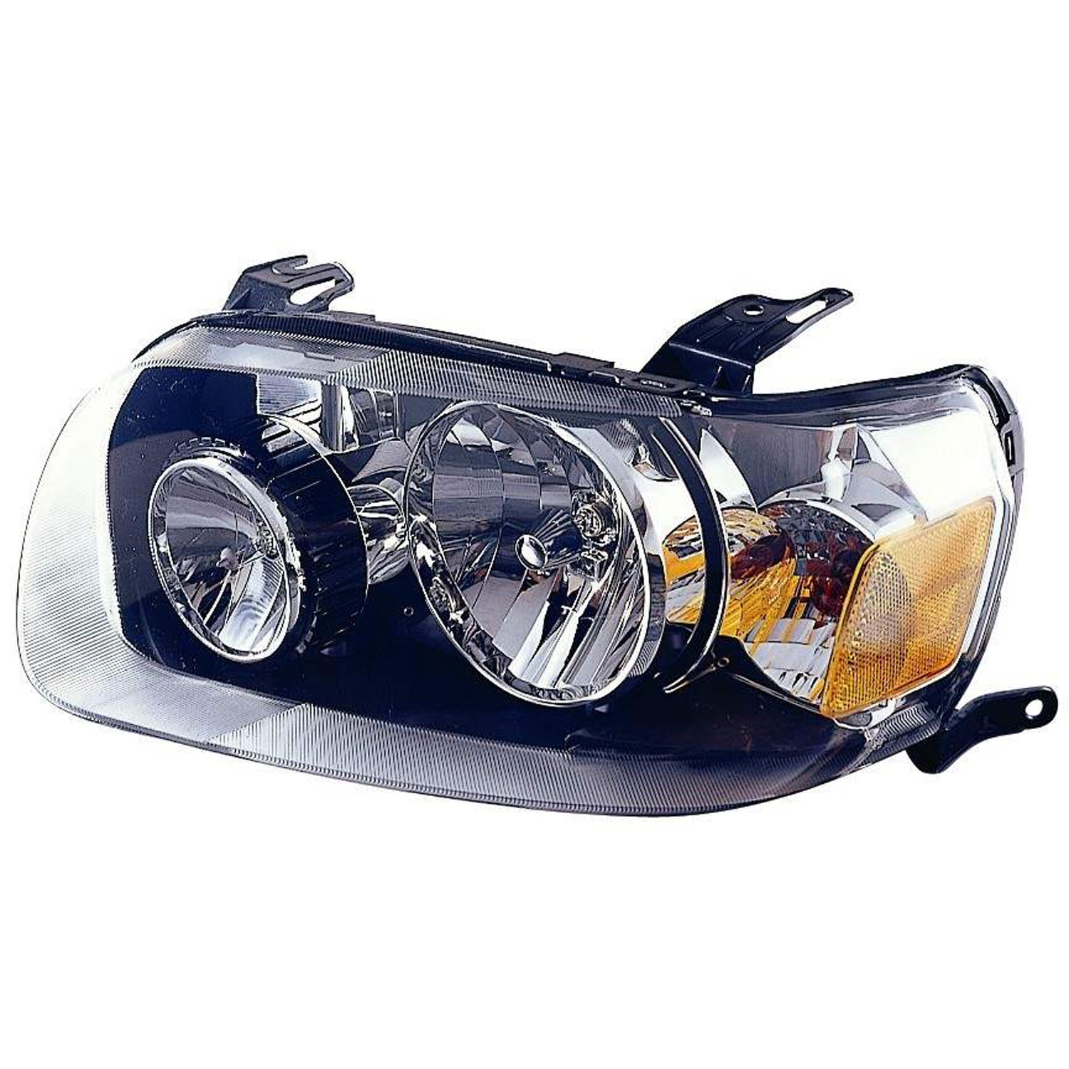 Headlight Lens Housing Left CAPA for Ford Escape 2005–2007