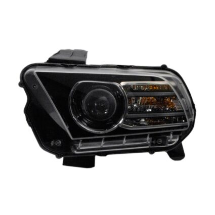 Headlight Lens Housing Left Xenon CAPA for Ford Mustang 2013–2014