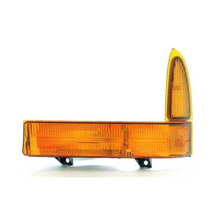 Parking Light Assembly Left Park/Signal Combination w/o No Boundaries Package w/Both Lenses Amber Colored for Ford Excursion F-250 Super Duty F-350 Super Duty