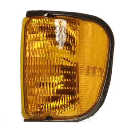 Parking Light Assembly Left Park/Side Marker Combination w/o Bulbs or Sockets for Ford E-150 E-150 Club Wagon E-250 E-350 Club Wagon E-350 Super Duty E-450 Super Duty