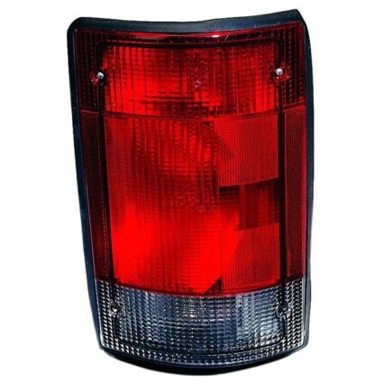 Tail Light Assembly Right w/o Harness CAPA for Ford E-150 E-150 Club Wagon E-250 E-350 Club Wagon E-350 Super Duty E-450 Super Duty Excursion