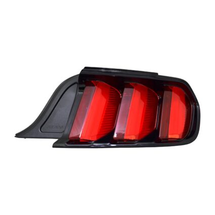 Tail Light Assembly Right w/o Black Accent Pkg w/o Chrome Stripe CAPA for Ford Mustang 2015–2018