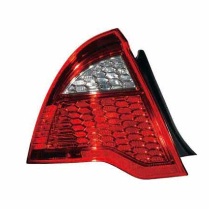 Tail Light Housing Left Includes Lens CAPA for Ford Fusion Hybrid 2010–2012