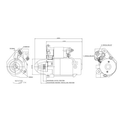 Automatic Transmission Oil Cooler Assembly for Ford Police Interceptor Sedan Taurus