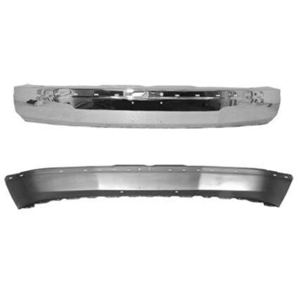 Bumper Face Bar Front Chrome for Chevrolet Express 1500 Express 2500 Express 3500 GMC Savana 1500 Savana 2500 Savana 3500