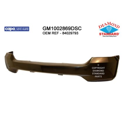 Bumper Face Bar Front w/o Impact Bar Skid Plate w/o Fog Lamps w/o Park Assist Primed CAPA for Chevrolet Silverado 1500 Silverado 1500 LD