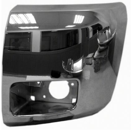 Bumper Extension Front Left Outer w/Fog Lamps Chrome for Chevrolet Silverado 1500 2007–2013