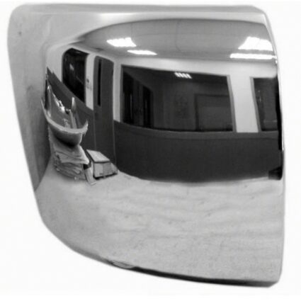 Bumper Extension Front Right Outer w/o Fog Lamps Chrome for Chevrolet Silverado 1500 2012–2013