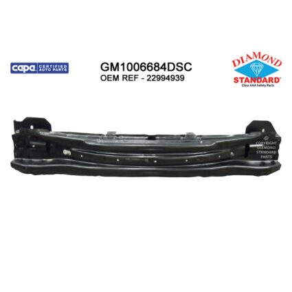 Bumper Cover Reinforcement Front CAPA for Chevrolet Equinox GMC Terrain