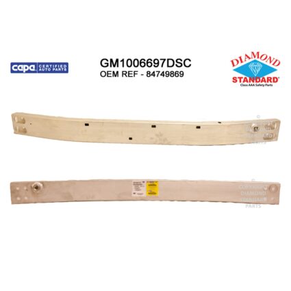 Bumper Cover Reinforcement Front Aluminum CAPA for Chevrolet Equinox GMC Terrain