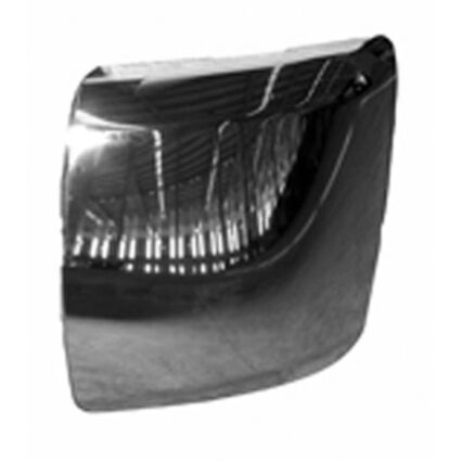 Bumper Cover Front Left w/o Fog Lamps Face Bar Cap Chrome for Chevrolet Silverado 2500 HD Silverado 3500 HD