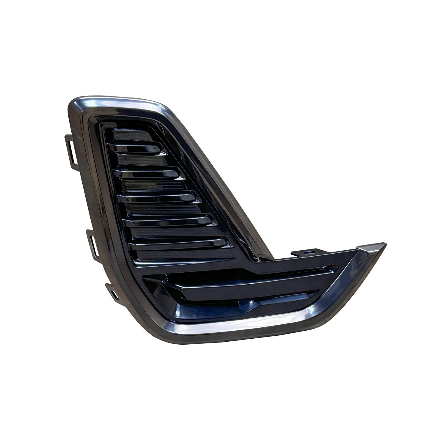 Bumper Insert Front Right w/Elevation Edition Pkg Fog Lamp Opening Cover Black for GMC Acadia 2021–2023