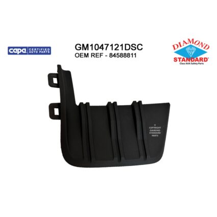 Bumper Cover Molding Front Right 2nd Design From 9-28-18 CAPA for Chevrolet Silverado 1500 Silverado 1500 LTD