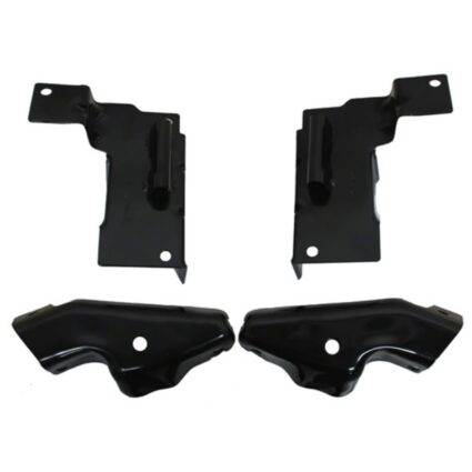 Bumper Bracket Set Front 4-Piece Set for Chevrolet Silverado 1500 Base LT LS 2003–2006