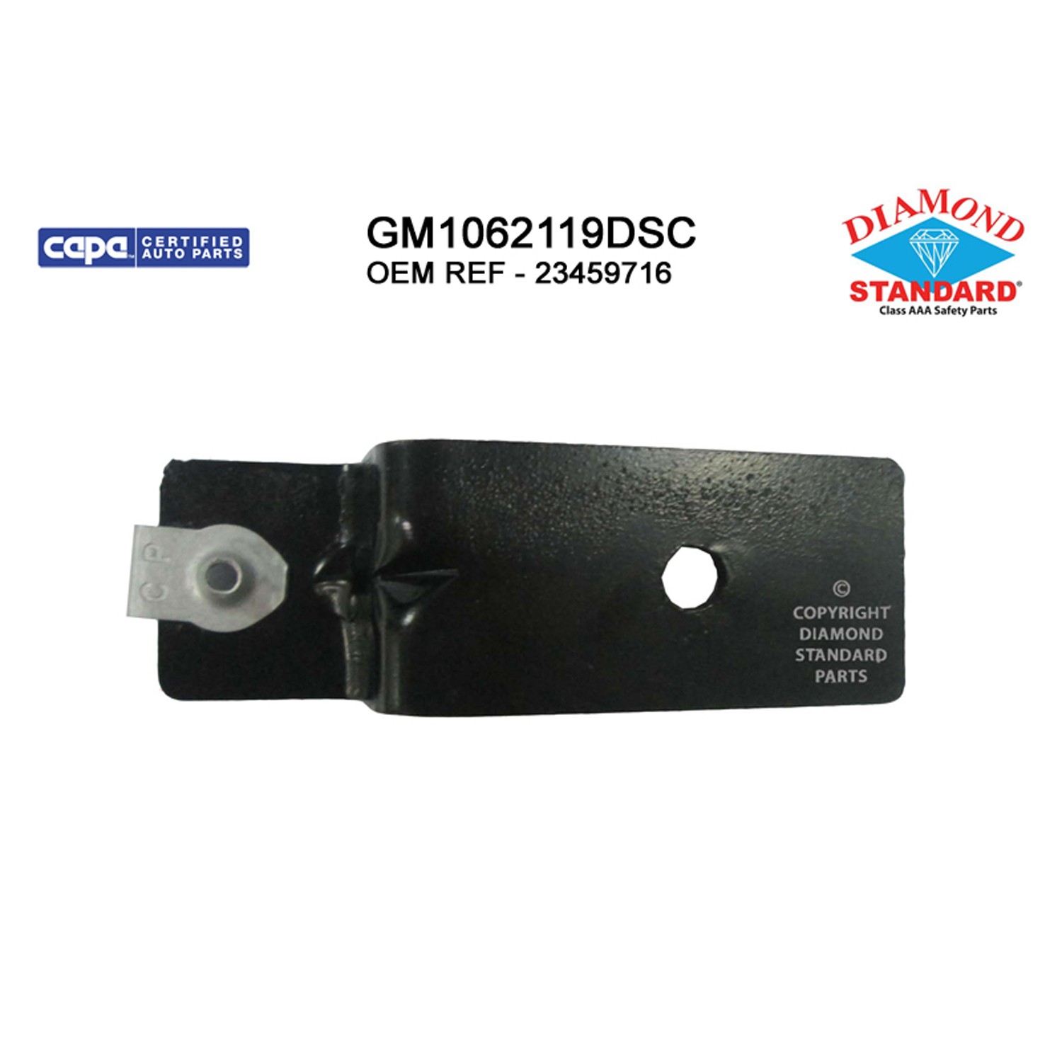 Bumper Support Front Impact Bar Bracket Left or Right CAPA for Chevrolet Malibu Malibu Limited