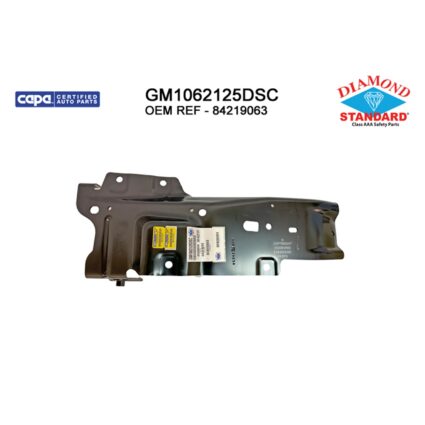 Bumper Support Front Left Inner Cover Bracket CAPA for Chevrolet Silverado 1500 Silverado 1500 LTD