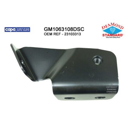 Bumper Support Front Right Support Bracket CAPA for Chevrolet Silverado 1500 2014–2015