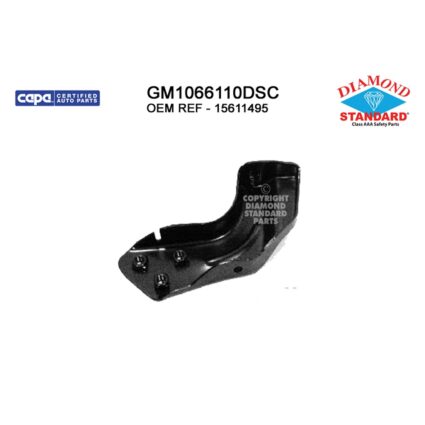 Bumper Bracket Front Left Bracket To Bar CAPA for Chevrolet Blazer C1500 C1500 Suburban C2500 C2500 Suburban C3500 K1500 K1500 Suburban K2500 K2500 Suburban K3500 R10 Suburban R1500 Suburban R20 Suburban R2500 Suburban V10 Suburban V1500 Suburban V20 Suburban V2500 Suburban GMC C1500 C2500 C3500 K1500 K2500 K3500 Yukon